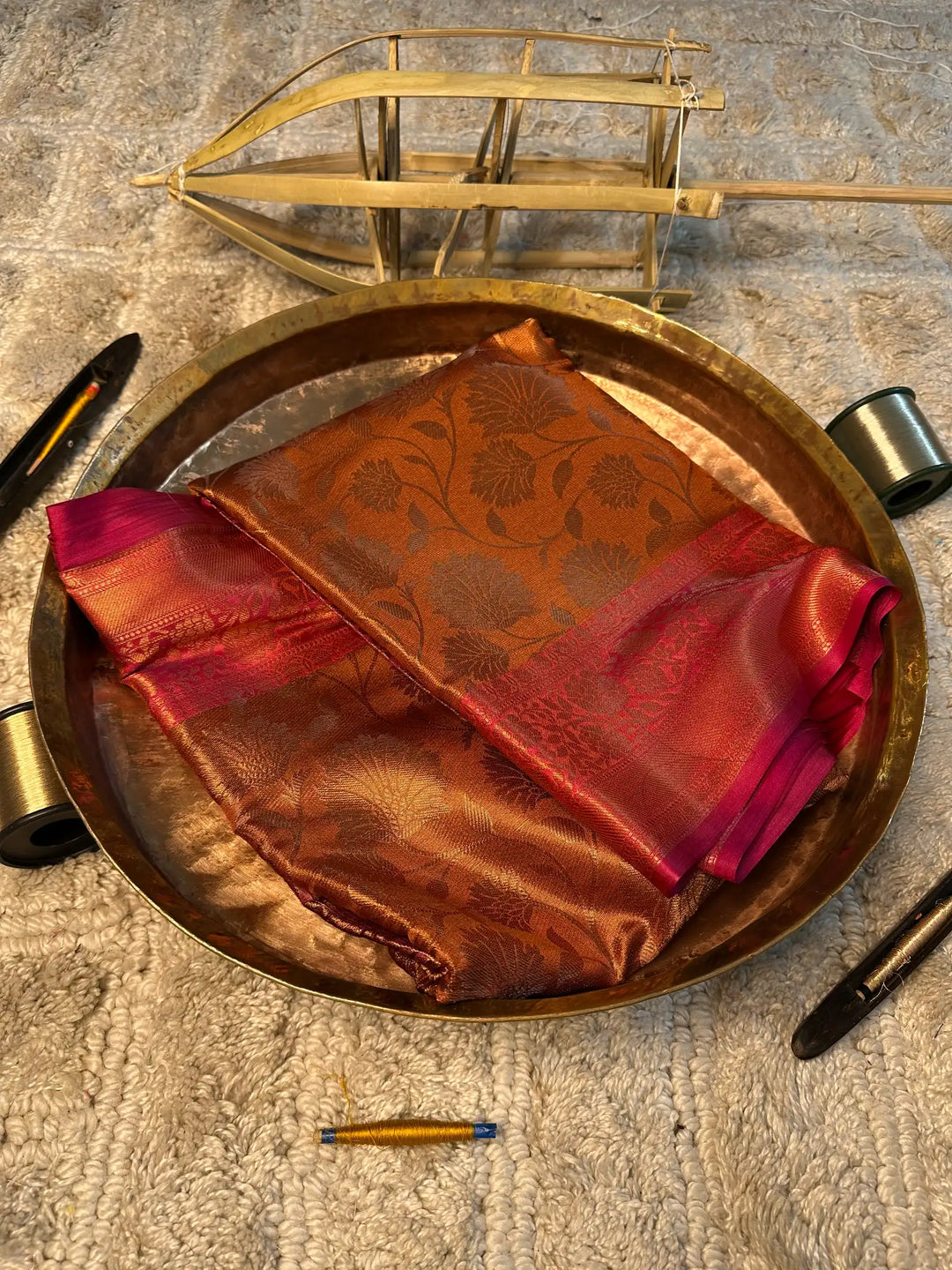 Eccentric Zari Weave Softsilk Banarasi Saree