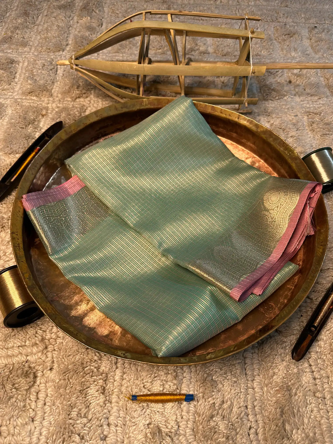 Eccentric Zari Weave Softsilk Banarasi Saree