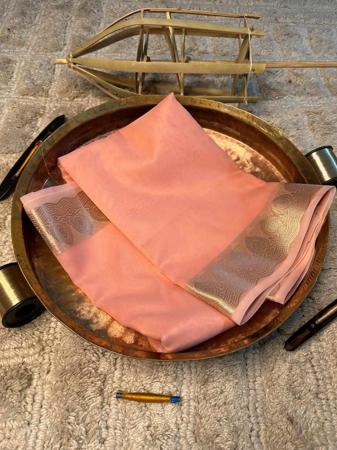 Eccentric Zari Weave Softsilk Banarasi Saree
