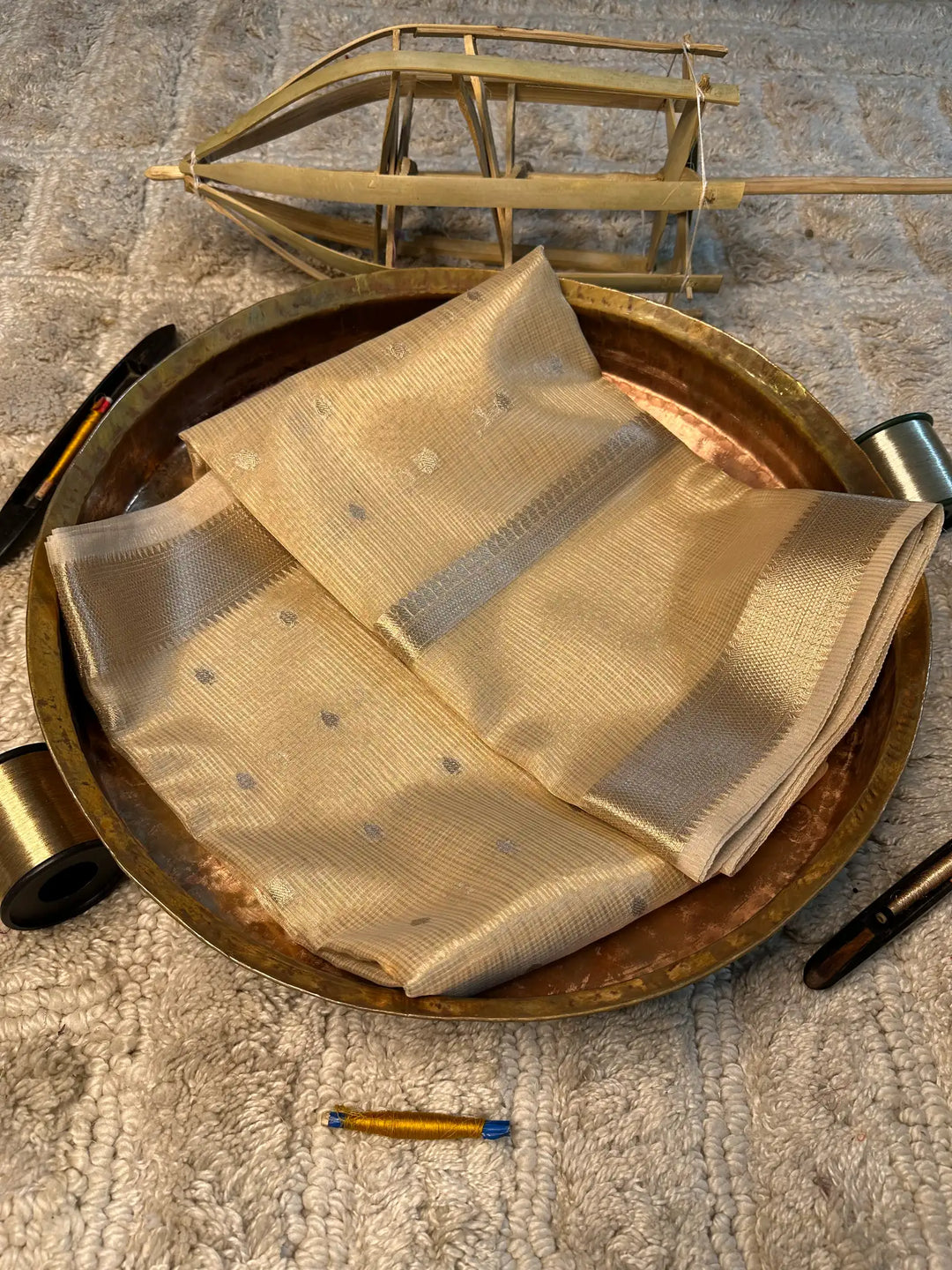 Eccentric Zari Weave Softsilk Banarasi Saree