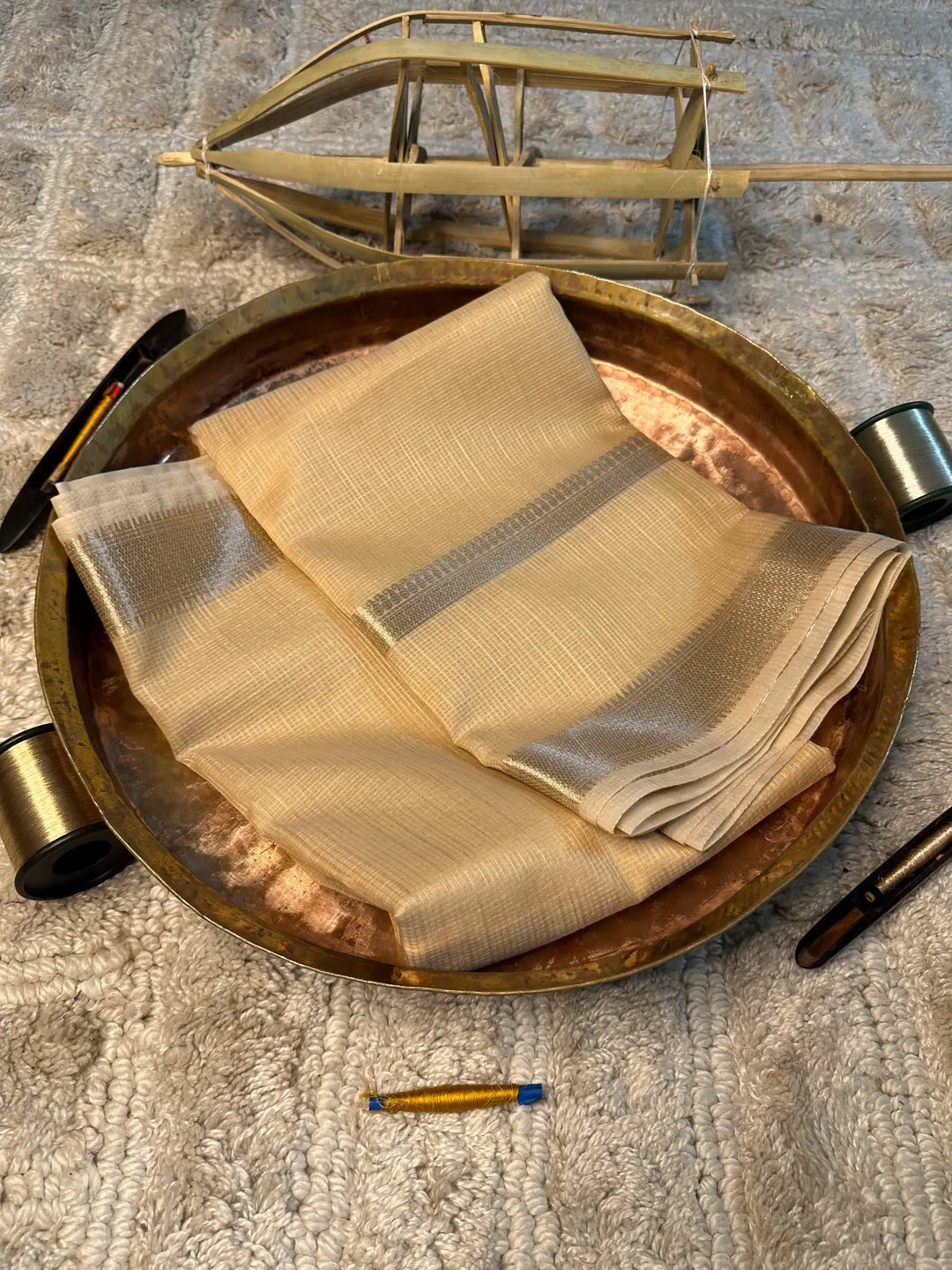 Eccentric Zari Weave Softsilk Banarasi Saree