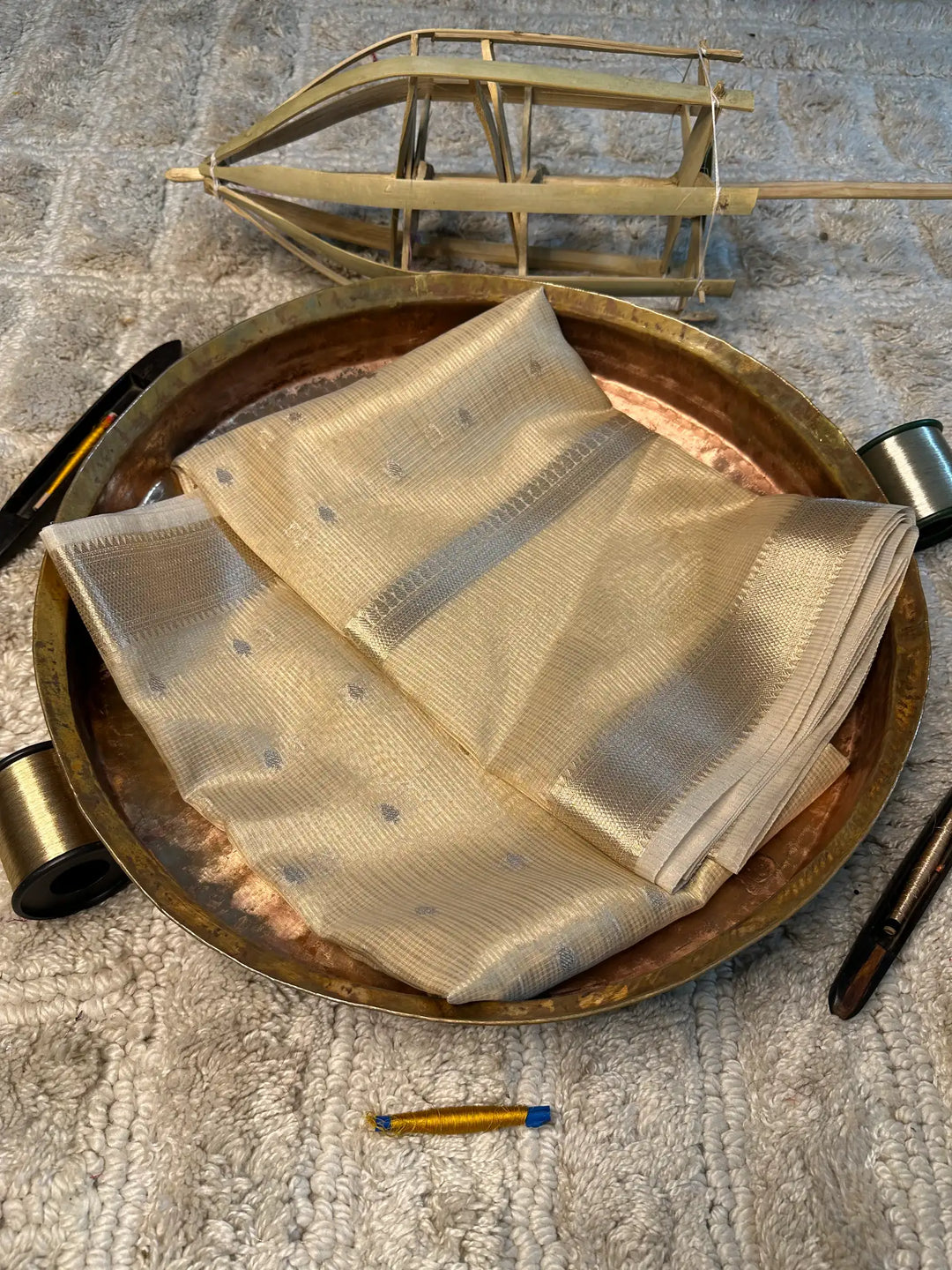 Eccentric Zari Weave Softsilk Banarasi Saree