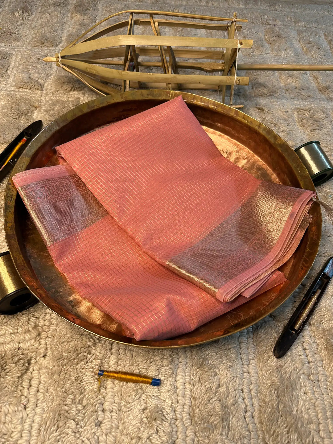Eccentric Zari Weave Softsilk Banarasi Saree