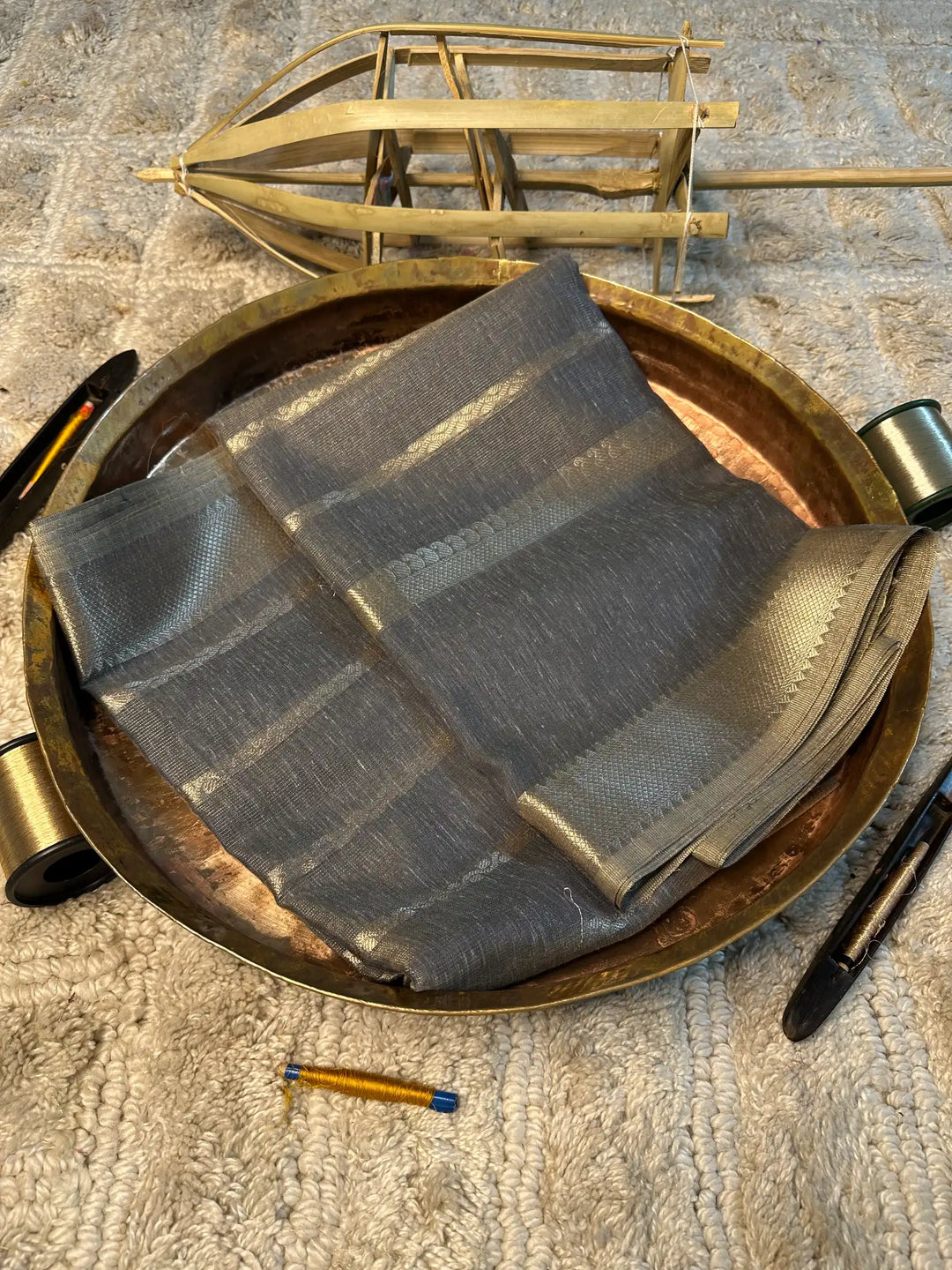 Eccentric Zari Weave Softsilk Banarasi Saree