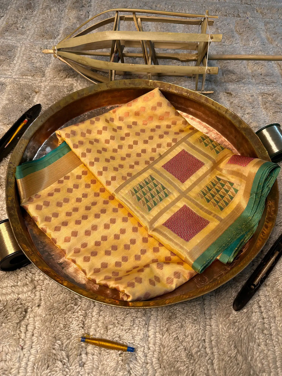 Eccentric Zari Weave Softsilk Banarasi Saree