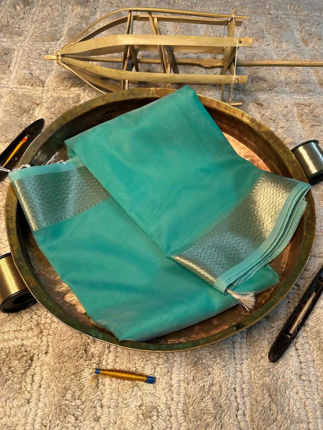 Eccentric Zari Weave Softsilk Banarasi Saree