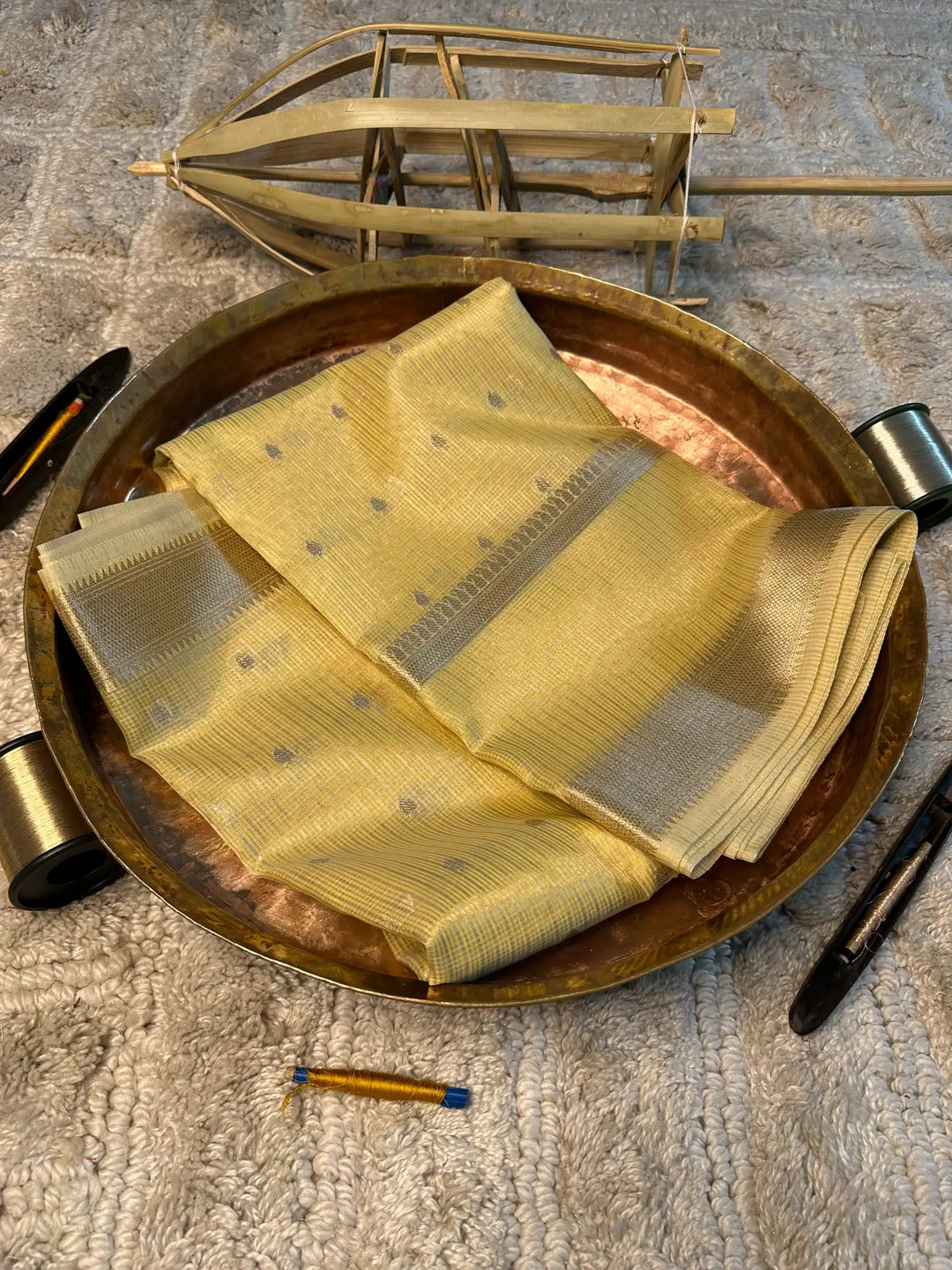 Eccentric Zari Weave Softsilk Banarasi Saree