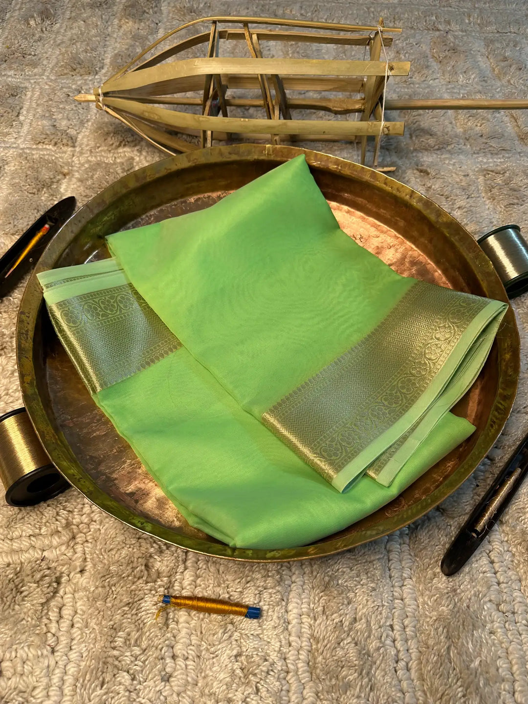 Eccentric Zari Weave Softsilk Banarasi Saree