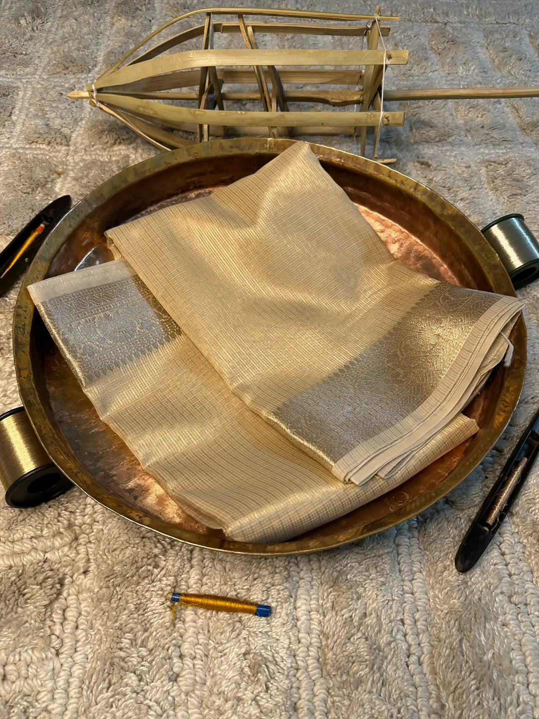 Eccentric Zari Weave Softsilk Banarasi Saree