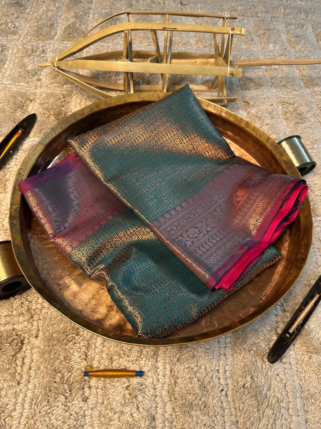 Eccentric Zari Weave Softsilk Banarasi Saree