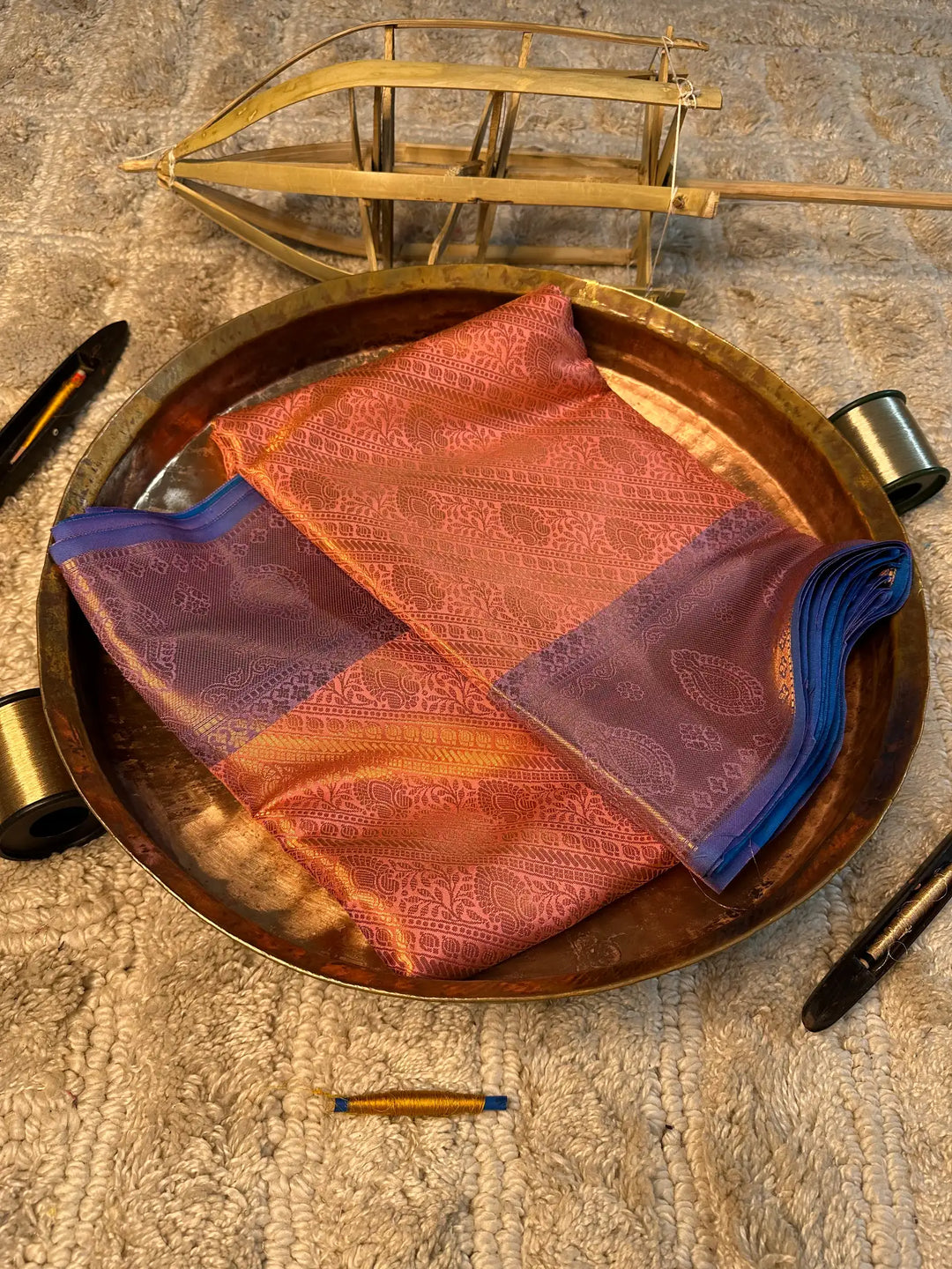 Eccentric Zari Weave Softsilk Banarasi Saree