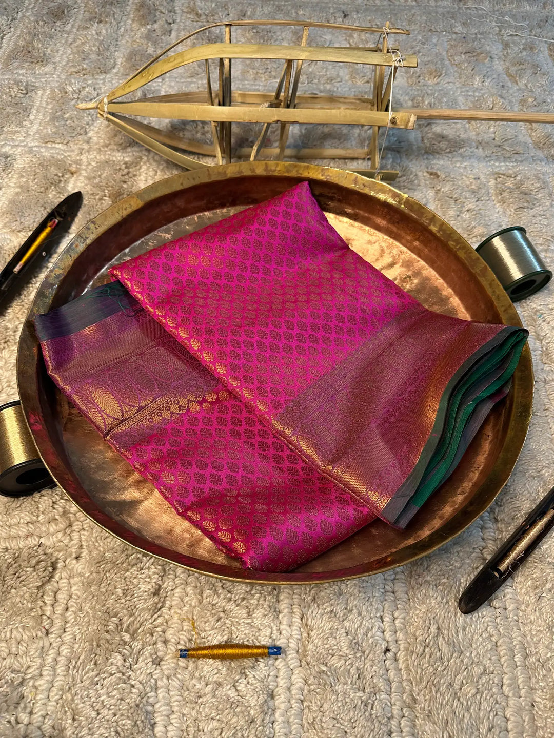 Eccentric Zari Weave Softsilk Banarasi Saree