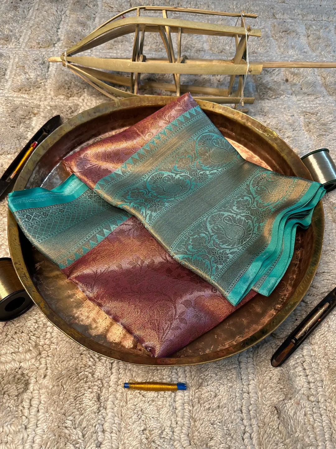 Eccentric Zari Weave Softsilk Banarasi Saree