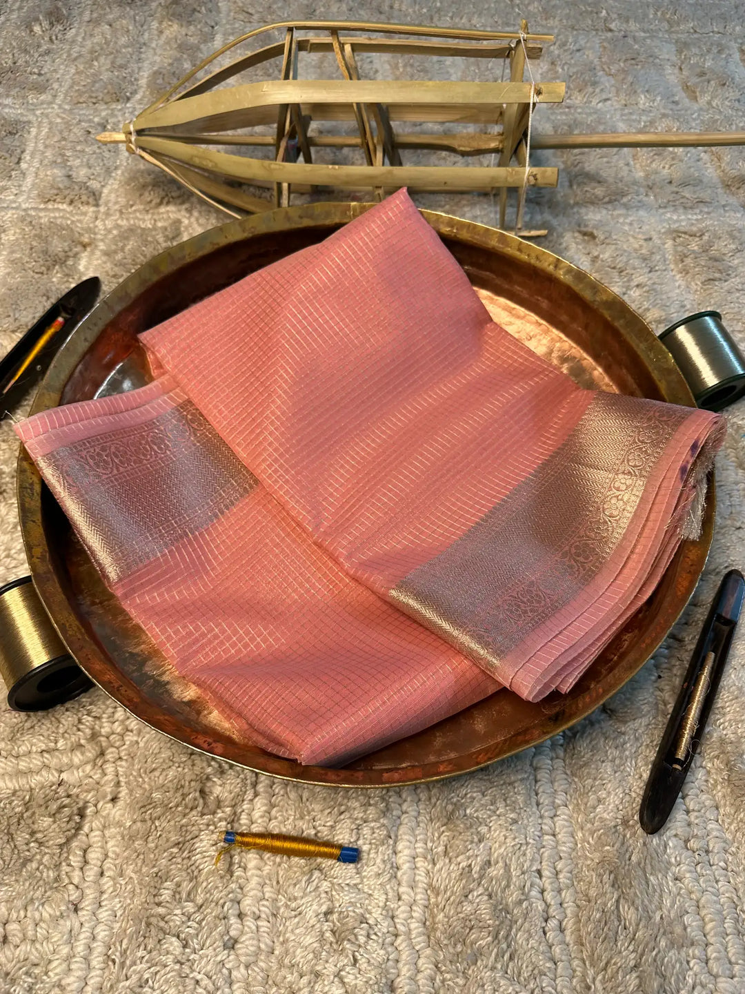 Eccentric Zari Weave Softsilk Banarasi Saree
