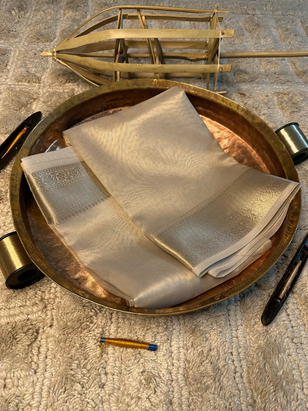 Eccentric Zari Weave Softsilk Banarasi Saree
