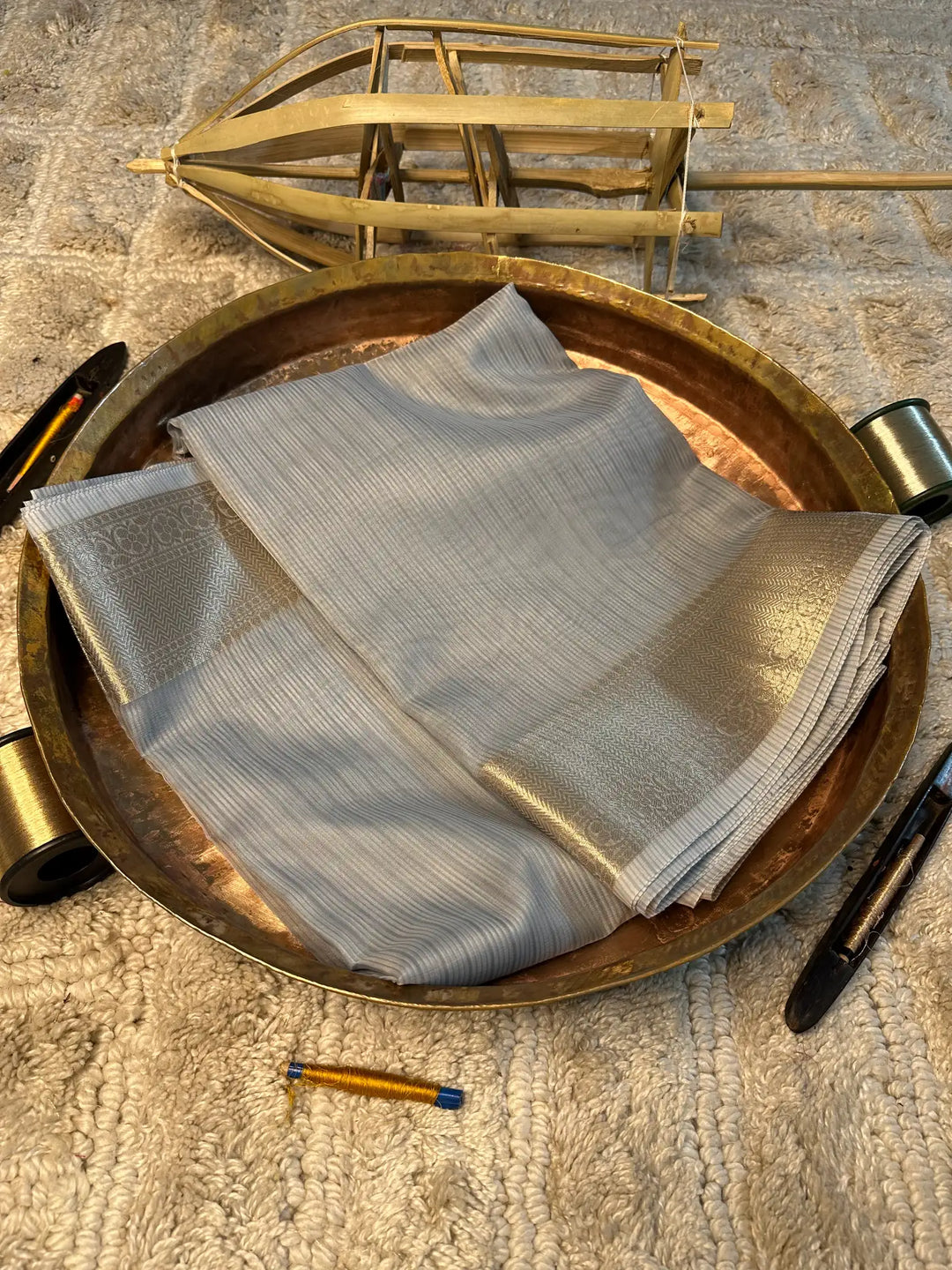 Eccentric Zari Weave Softsilk Banarasi Saree