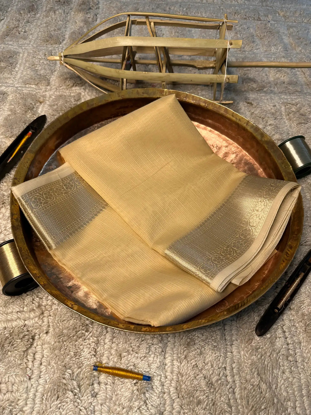 Eccentric Zari Weave Softsilk Banarasi Saree