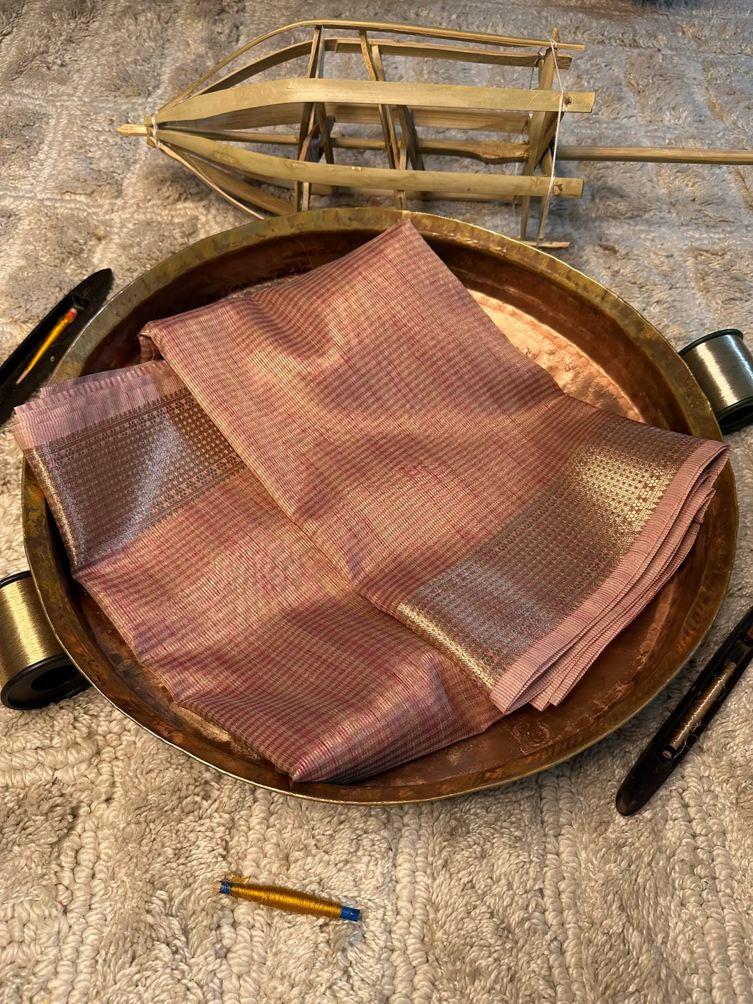 Eccentric Zari Weave Softsilk Banarasi Saree
