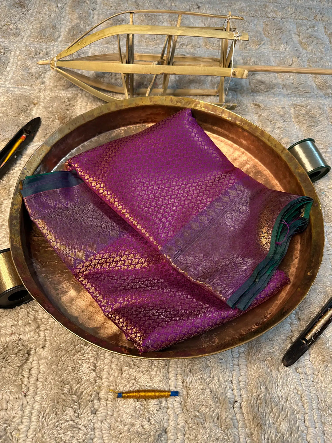 Eccentric Zari Weave Softsilk Banarasi Saree