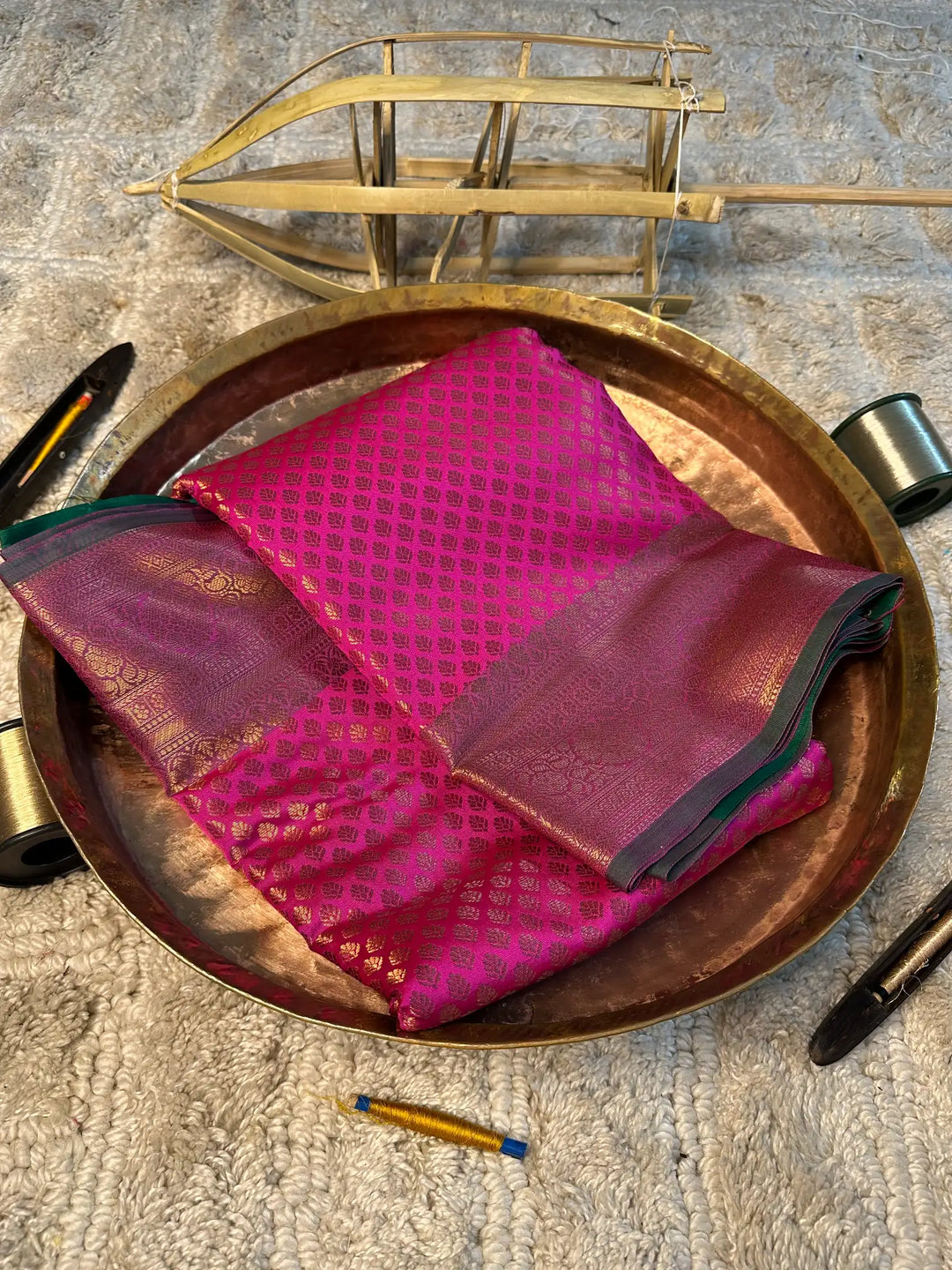 Eccentric Zari Weave Softsilk Banarasi Saree