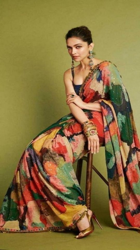 Deepika Padukone Inspired Designer Saree