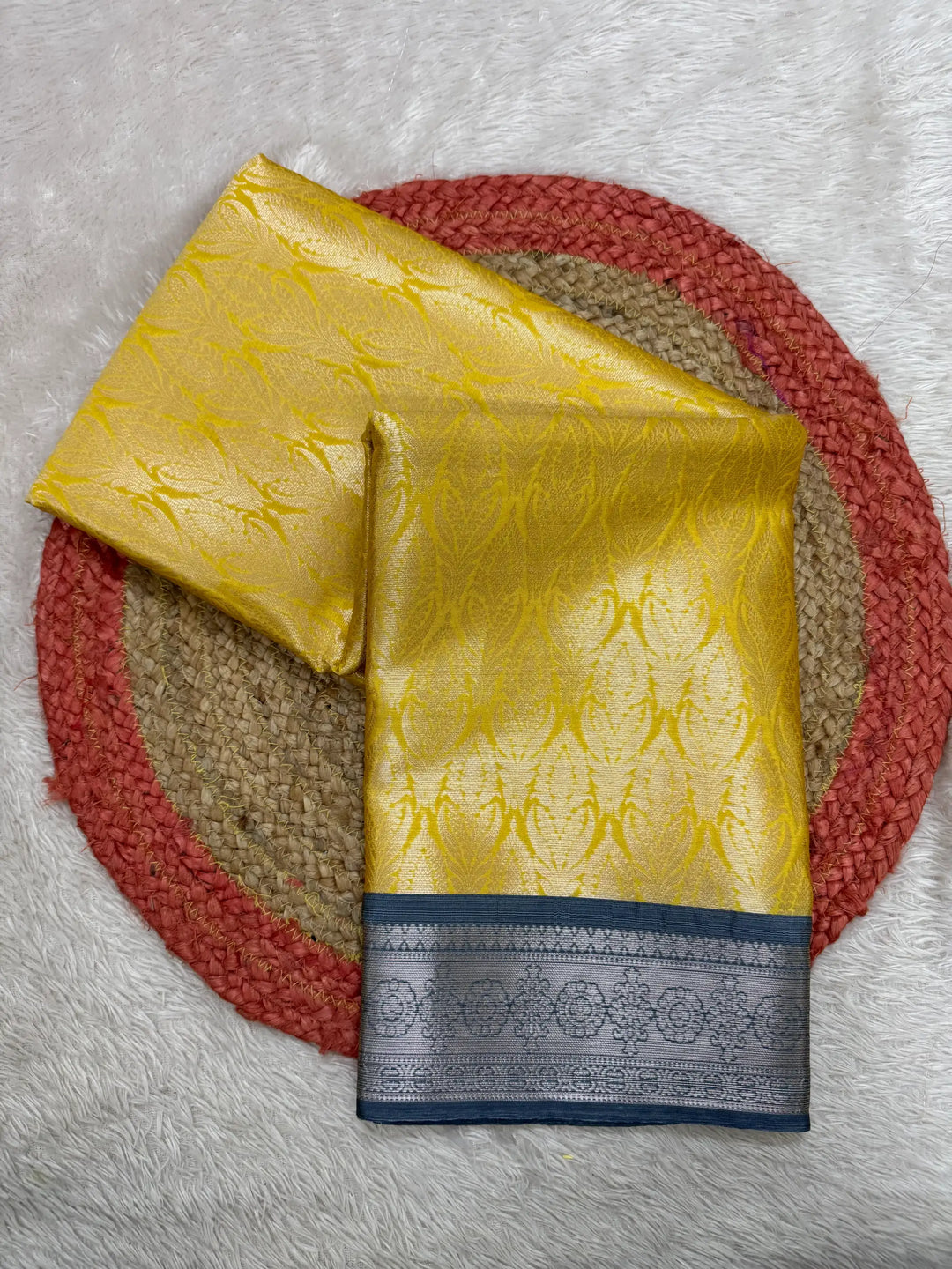 Contemporary Weave Kora Tissue Silk Banarasi Saree