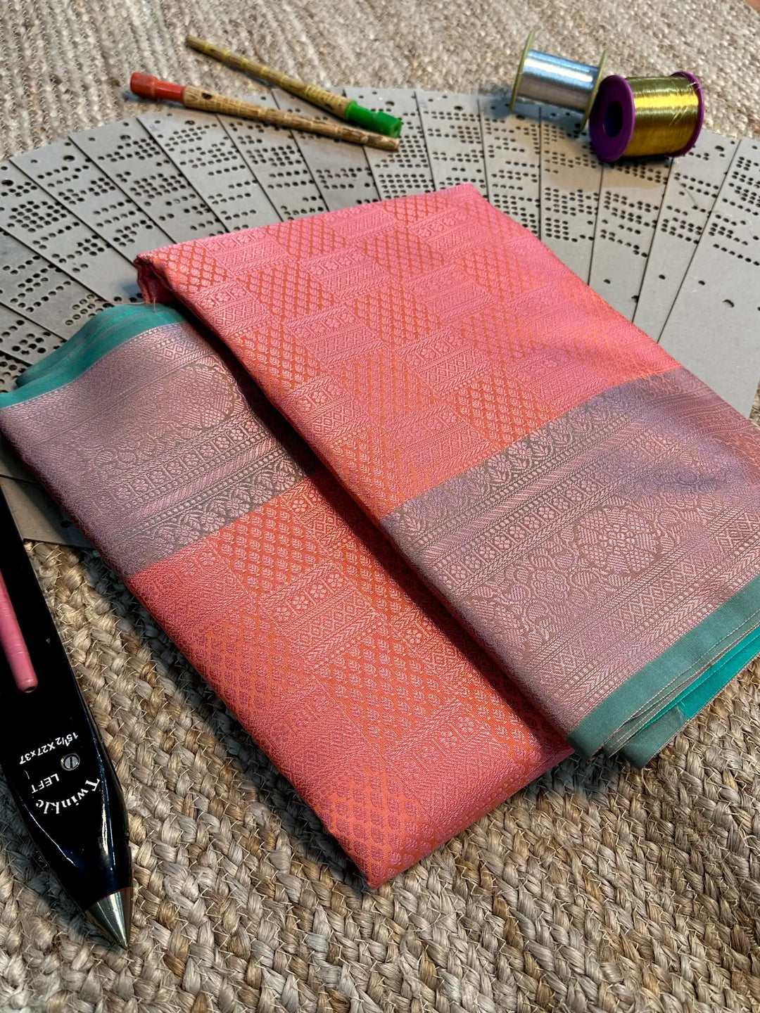 Contemporary Weave Softsilk Heritage Banarasi Saree