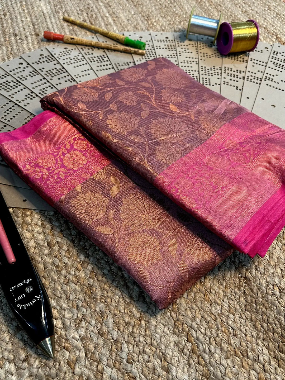 Contemporary Weave Softsilk Heritage Banarasi Saree