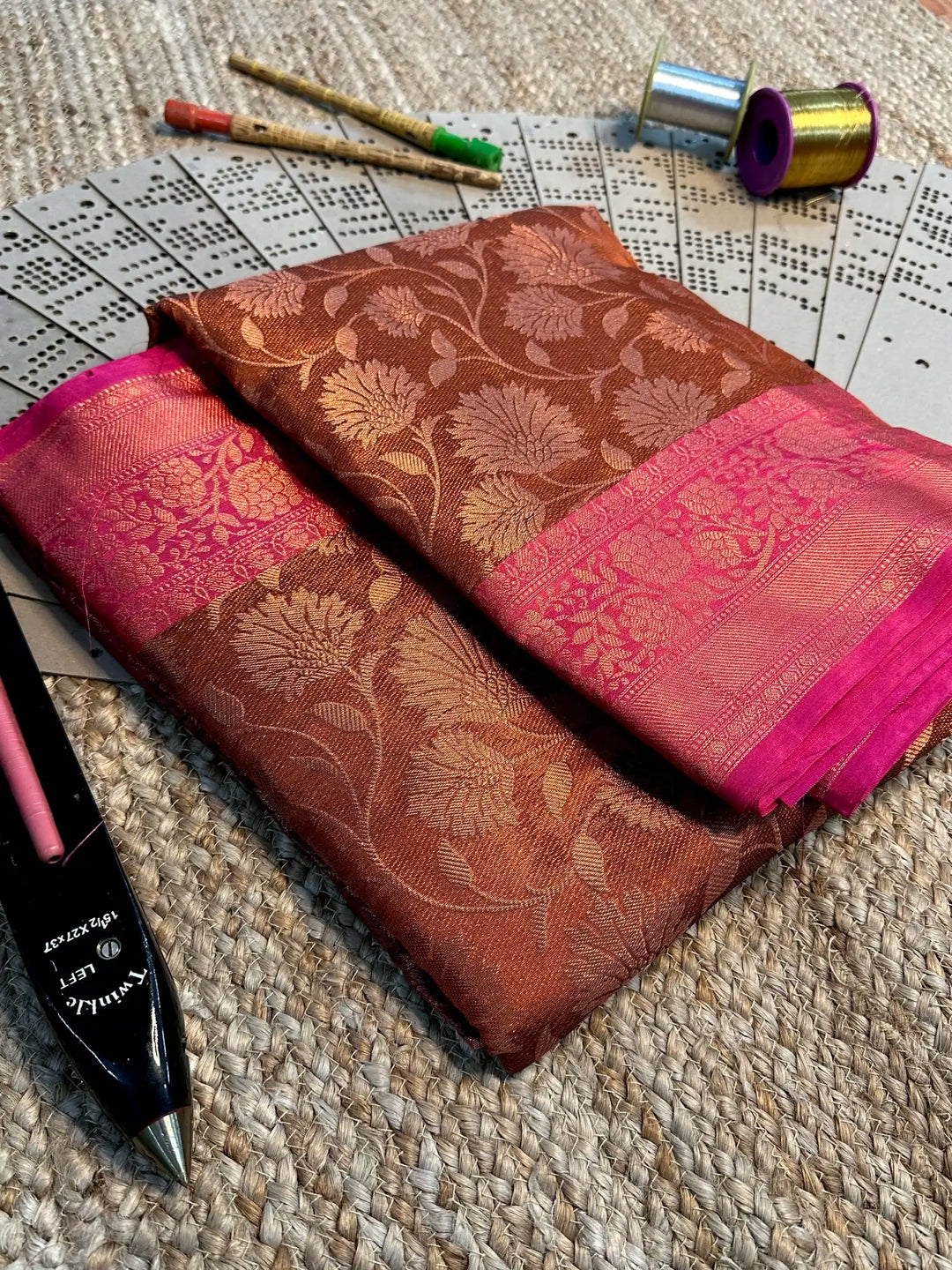 Contemporary Weave Softsilk Heritage Banarasi Saree