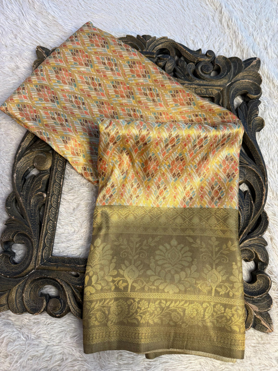 Latest Softsilk Exclusive Banarasi Saree