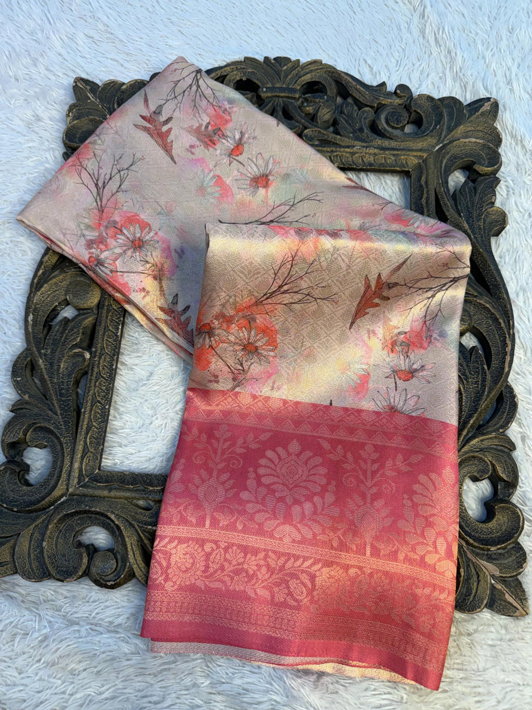 Latest Softsilk Exclusive Banarasi Saree