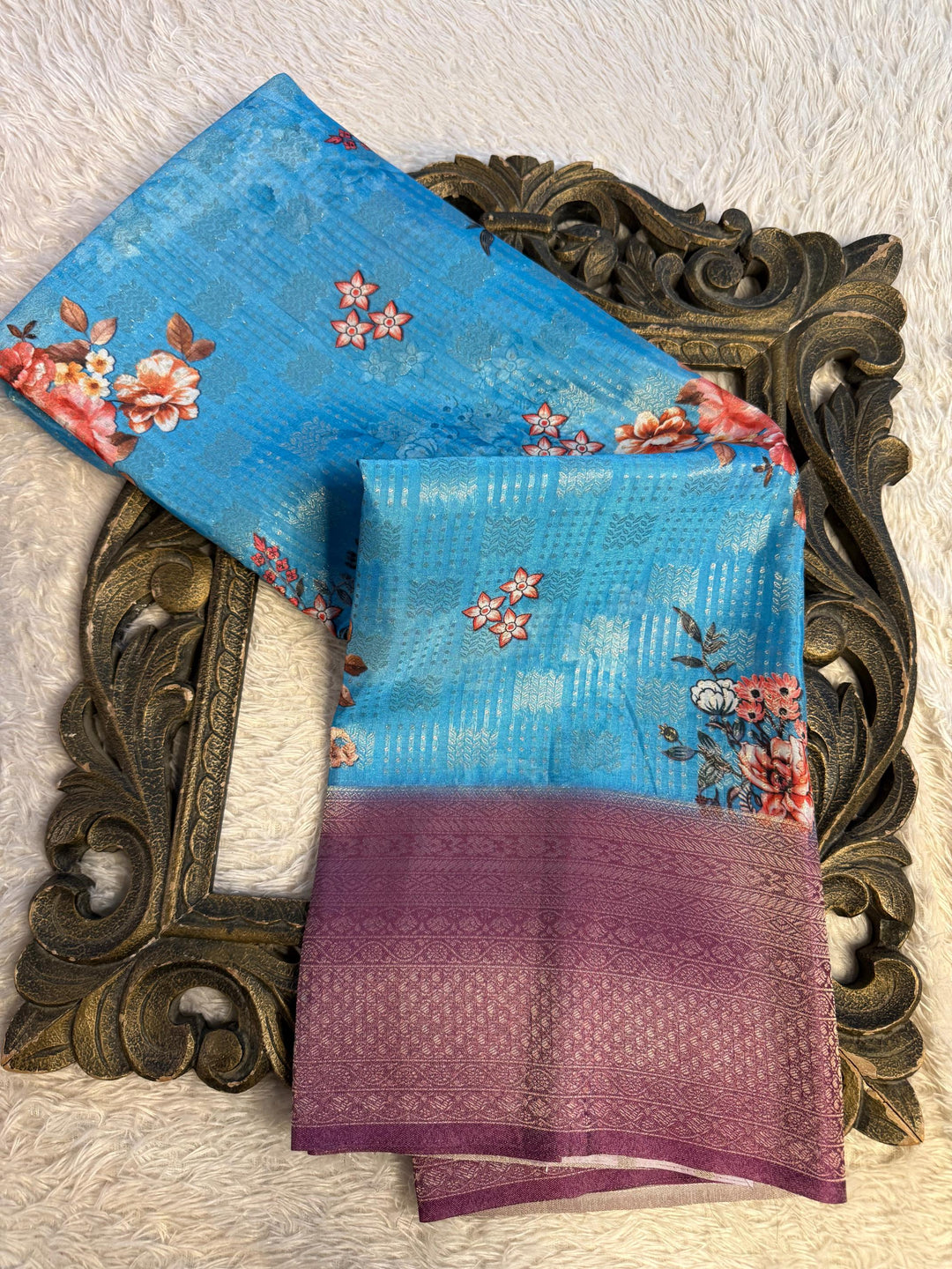 Latest Softsilk Exclusive Banarasi Saree