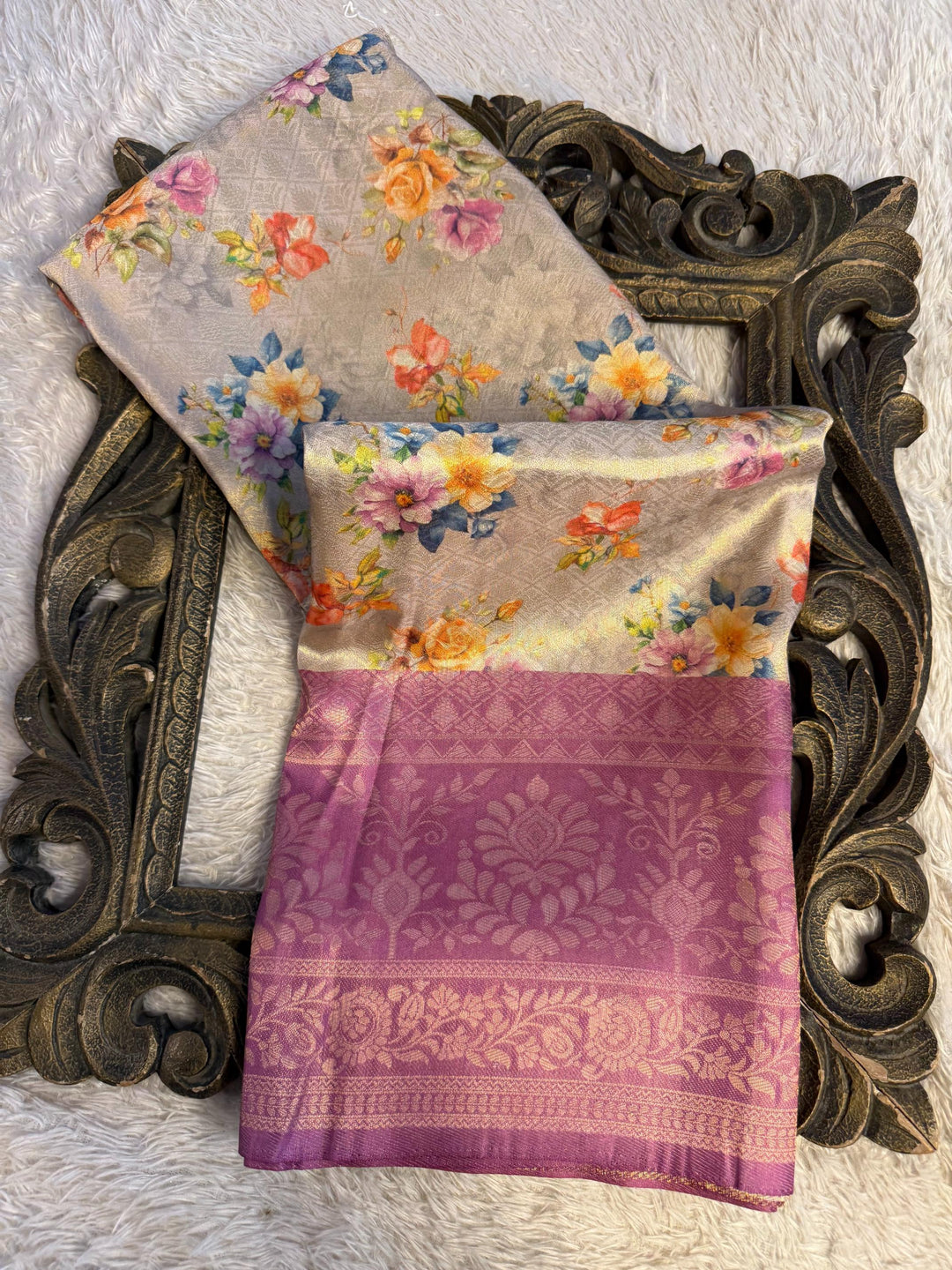 Latest Softsilk Exclusive Banarasi Saree