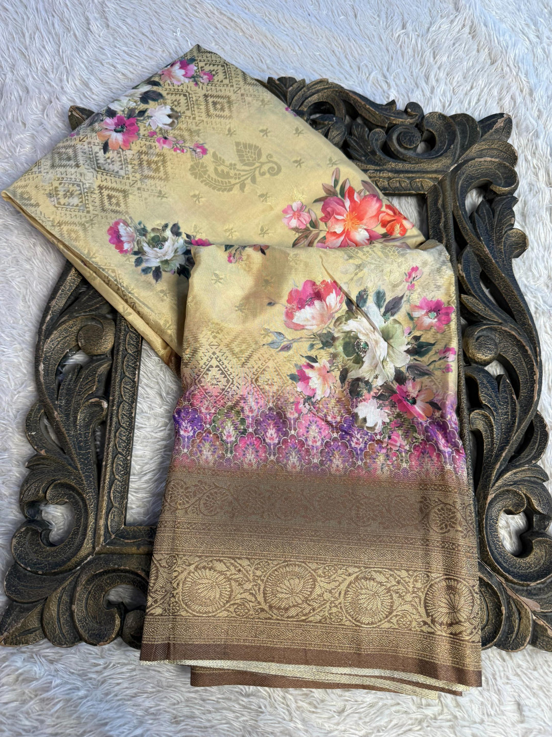 Latest Softsilk Exclusive Banarasi Saree