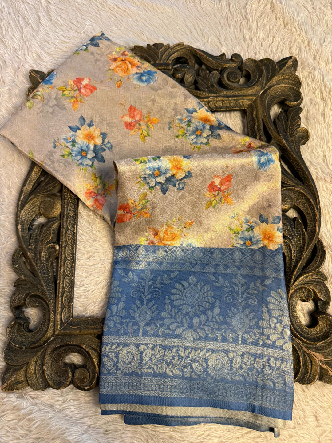 Latest Softsilk Exclusive Banarasi Saree
