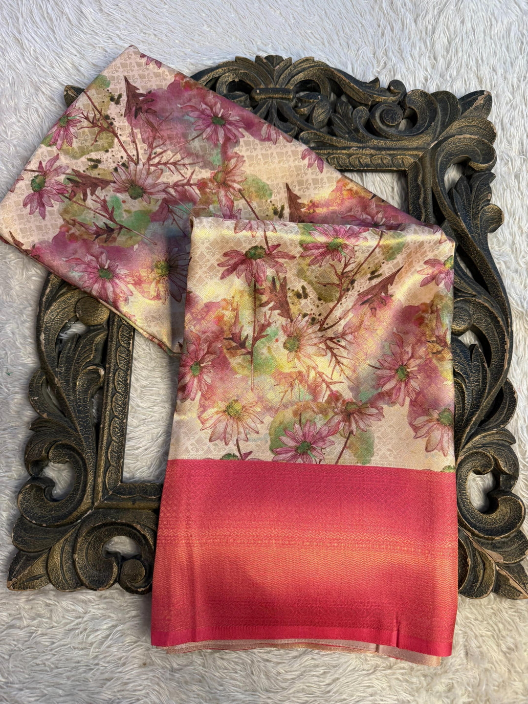 Latest Softsilk Exclusive Banarasi Saree