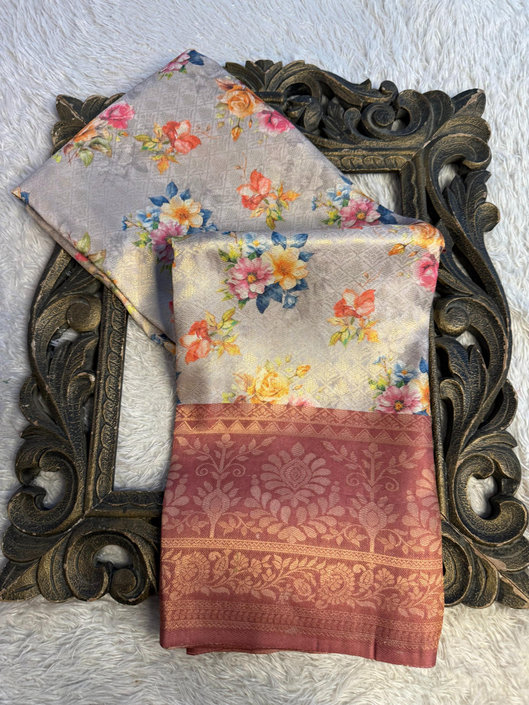 Latest Softsilk Exclusive Banarasi Saree