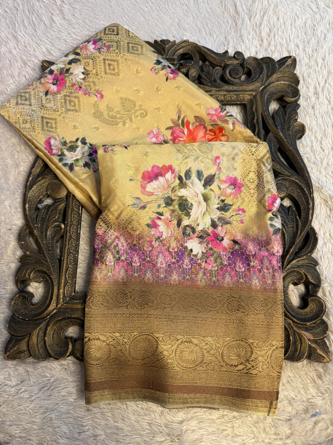 Latest Softsilk Exclusive Banarasi Saree