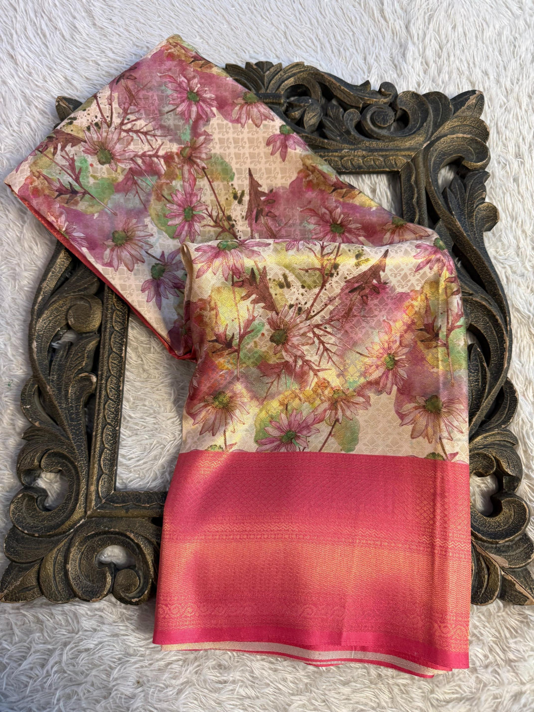 Latest Softsilk Exclusive Banarasi Saree