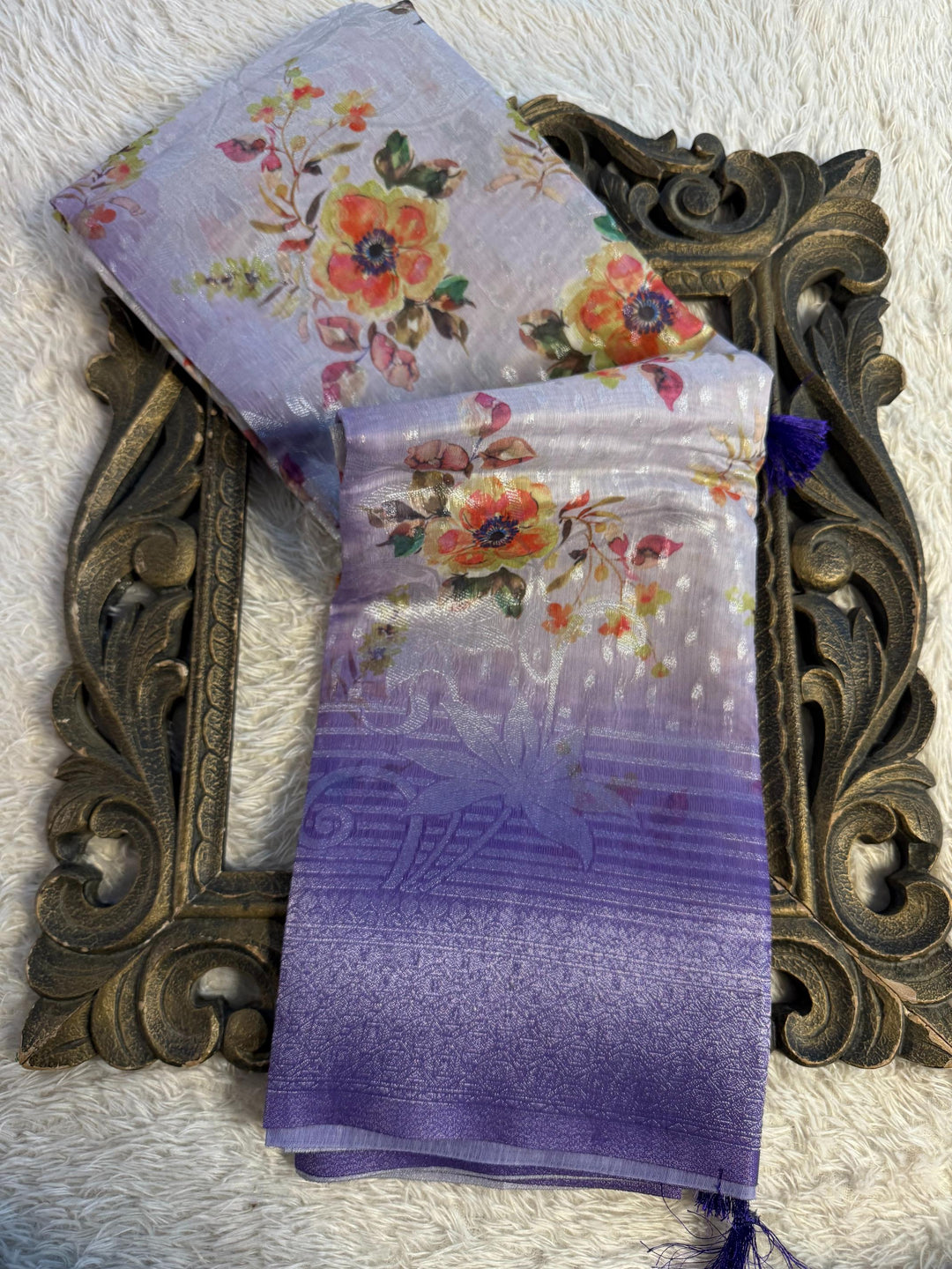 Latest Softsilk Exclusive Banarasi Saree