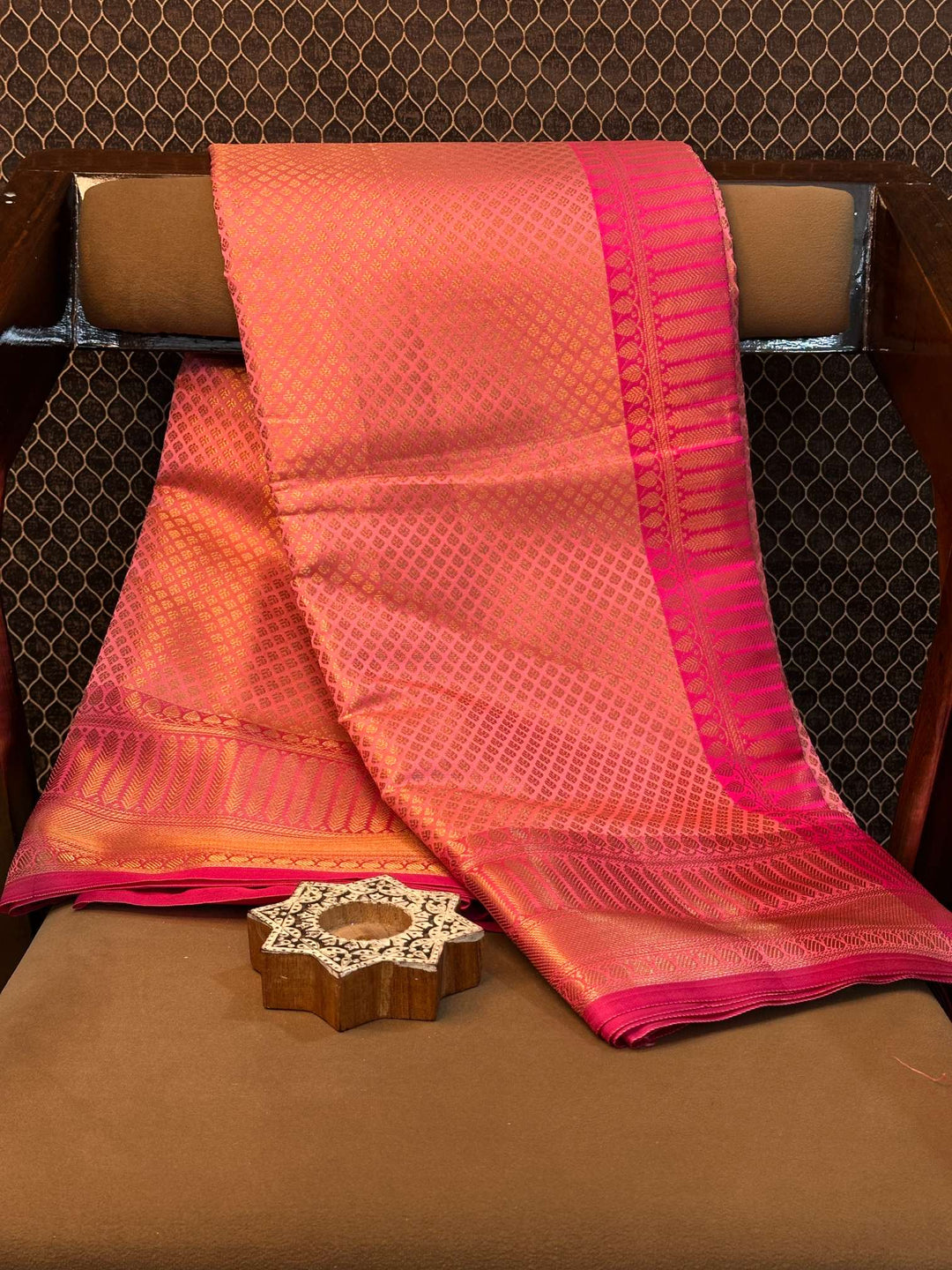 Eccentric zari weave Softsilk Heritage Banarasi saree