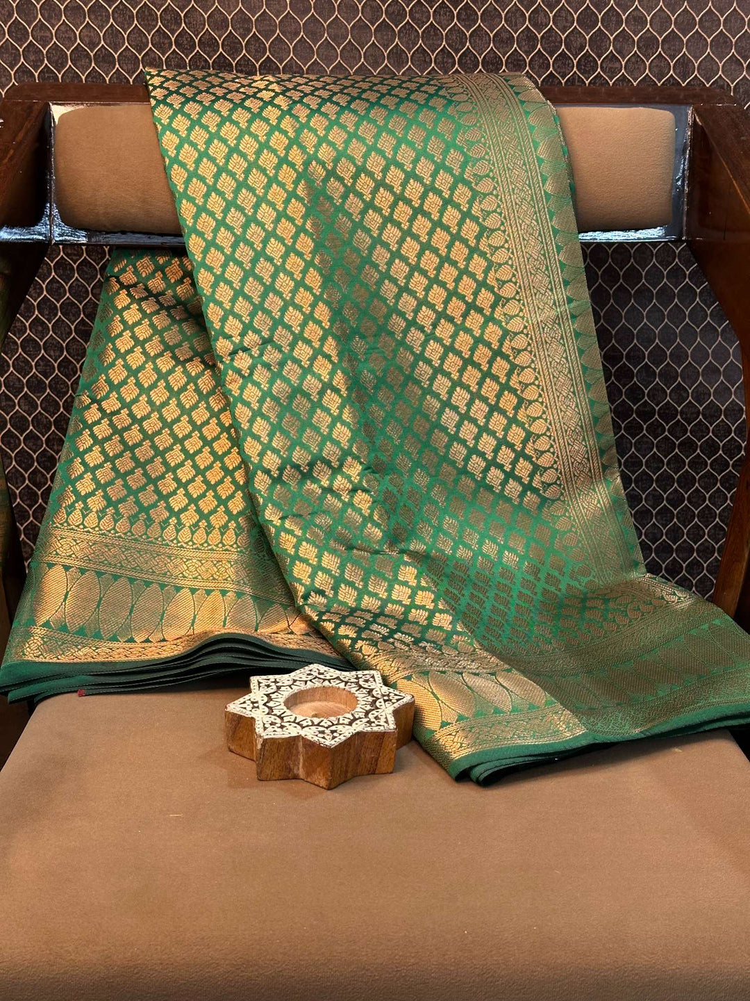 Handpicked Softsilk Heritage Banarasi Saree