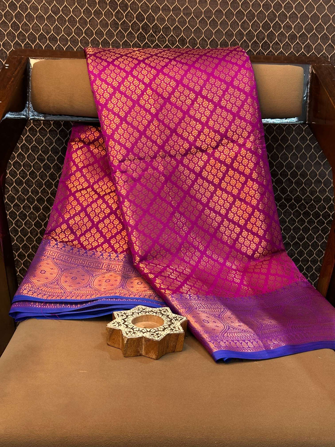 Handpicked Softsilk Heritage Banarasi Saree