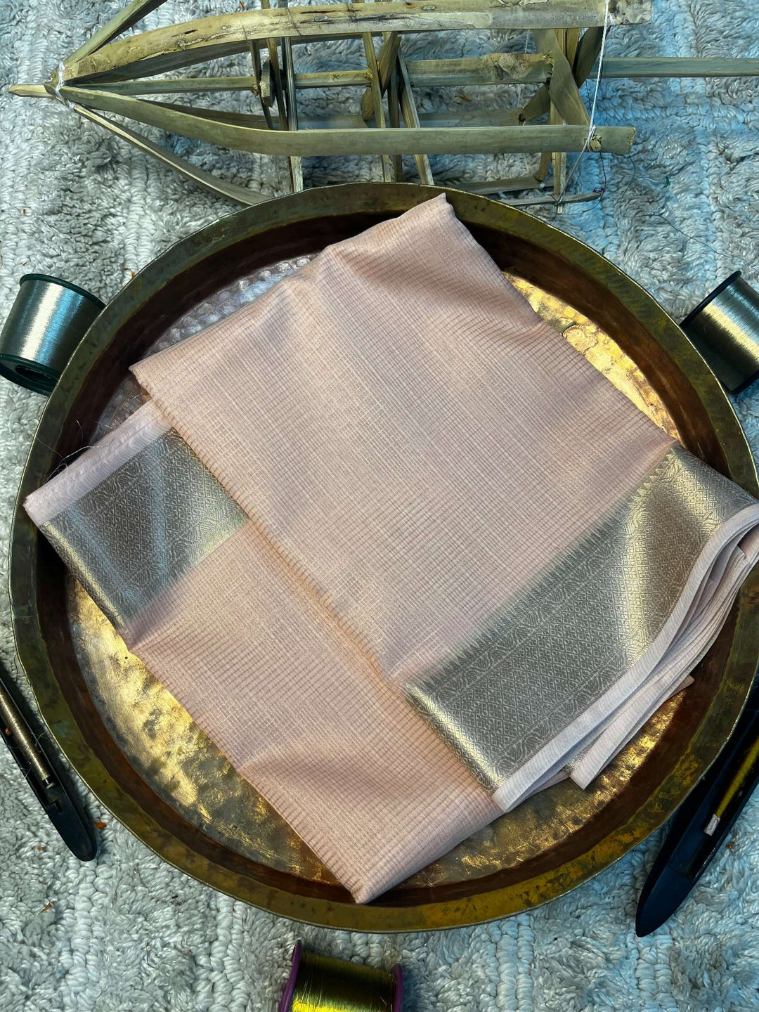 Eccentric zari weave Softsilk Banarasi saree