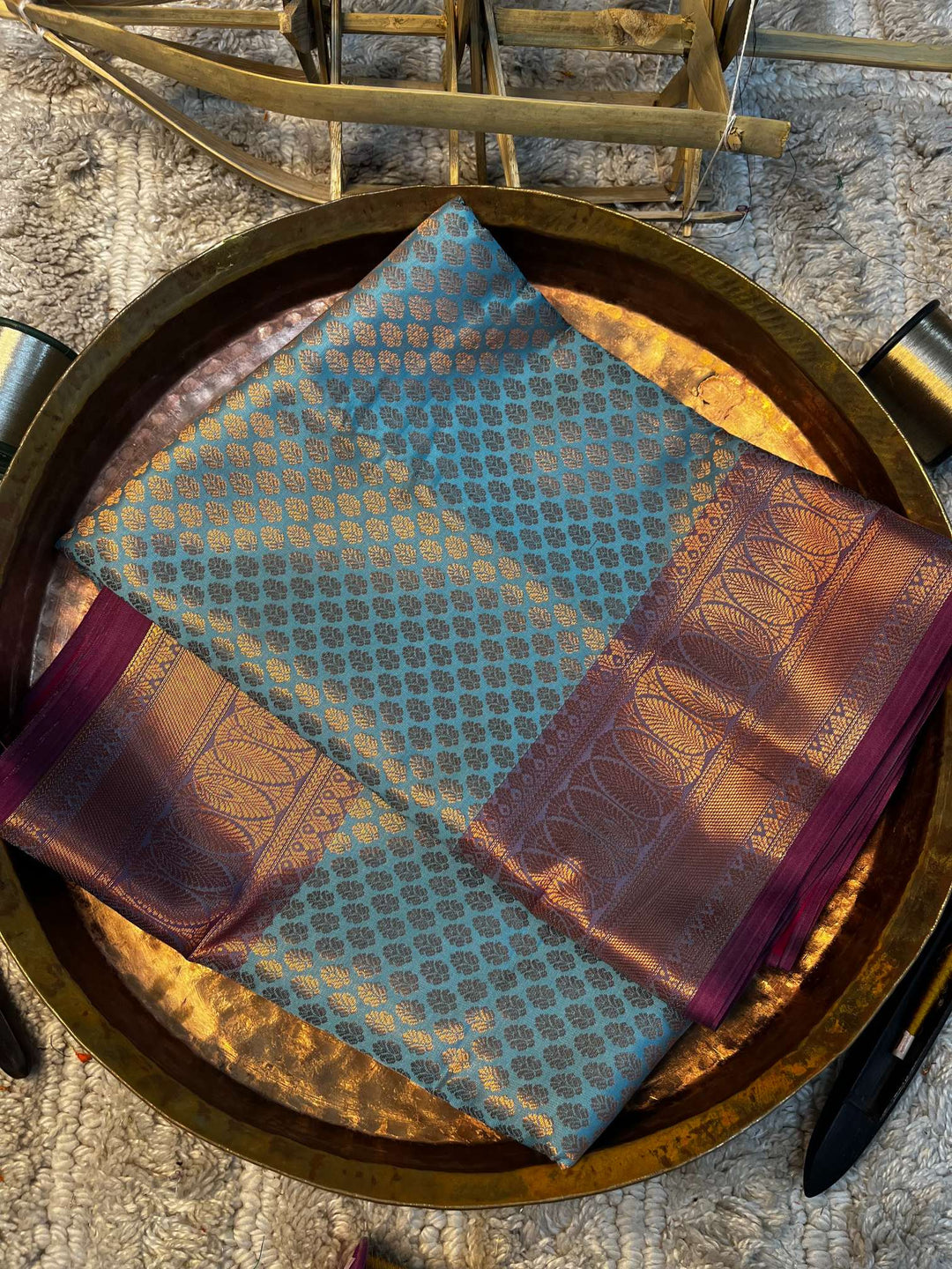 Eccentric zari weave Softsilk Heritage Banarasi saree
