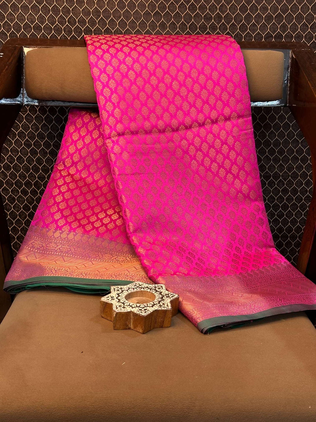 Eccentric zari weave Softsilk Heritage Banarasi saree
