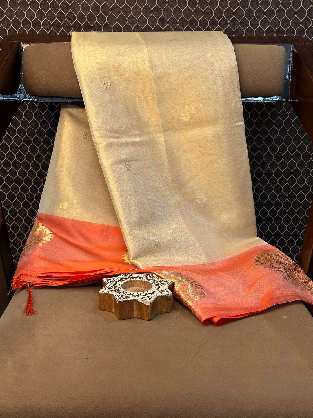 Eccentric zari weave Softsilk Heritage Banarasi saree