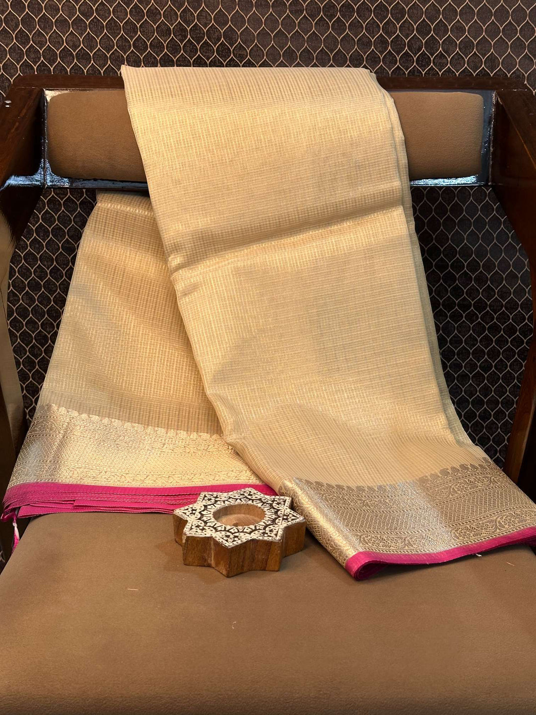 Handpicked Softsilk Heritage Banarasi Saree